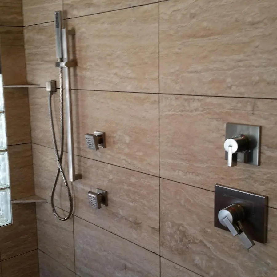 Shower fixture installation for Water Heater Replacement in Blackfoot